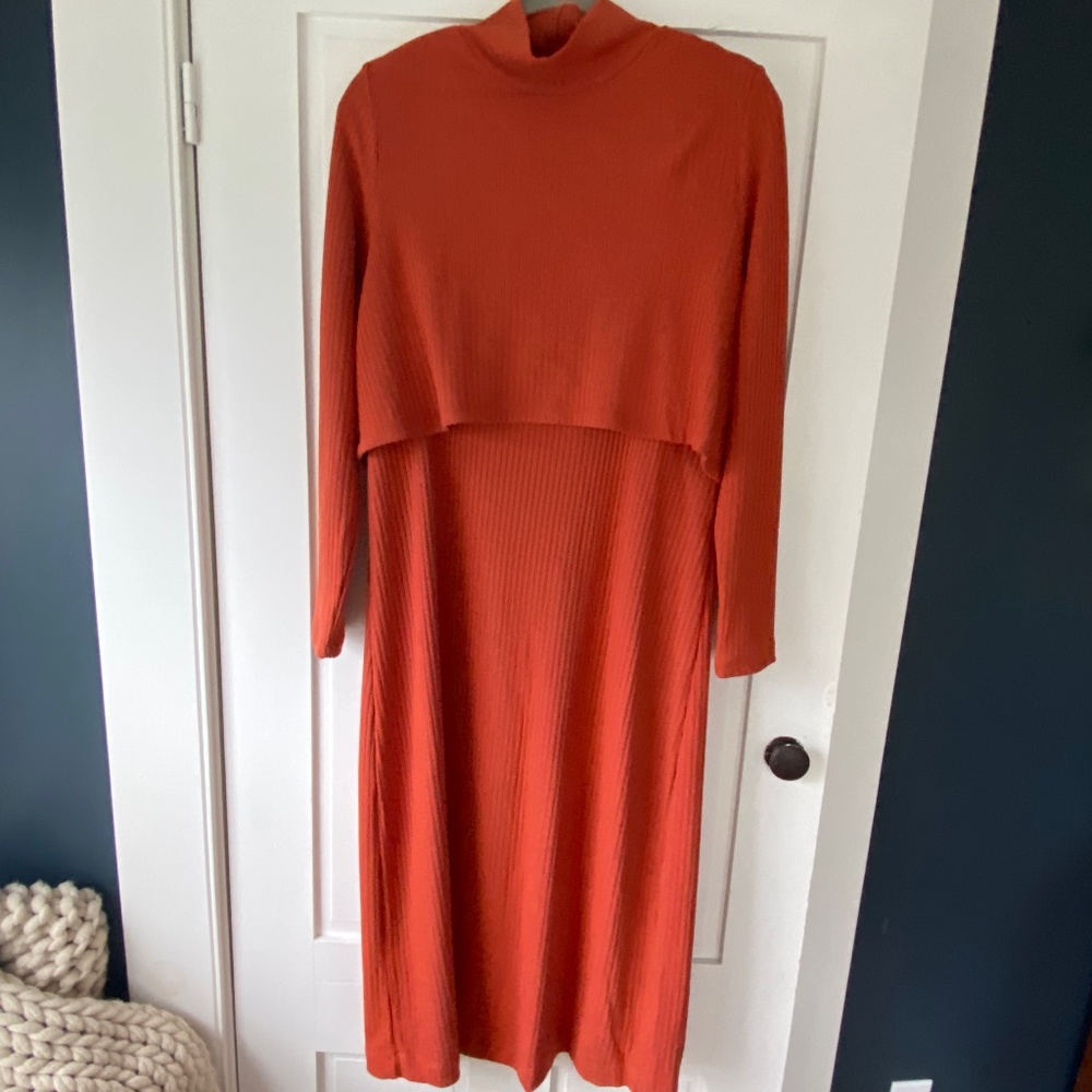 Lot of maternity dresses - old navy, M